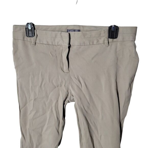 Van Heusen Womens Size 8 Tan Solid Skinny Trouser Pants - Picture 2 of 11